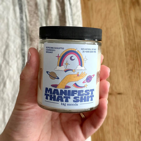 "Manifest That Shit"-5oz Soy Candle