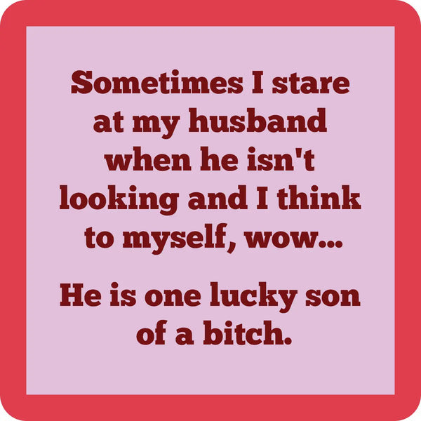 Lucky Son of A Bitch Coaster