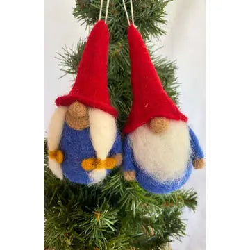 Felt Gnome Ornament