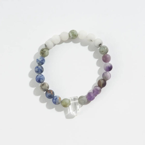 Element Crystal Bead Bracelet Collection: Air