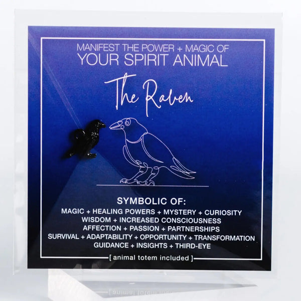Manifest the Power + Magic of Your Spirit Animal the Raven