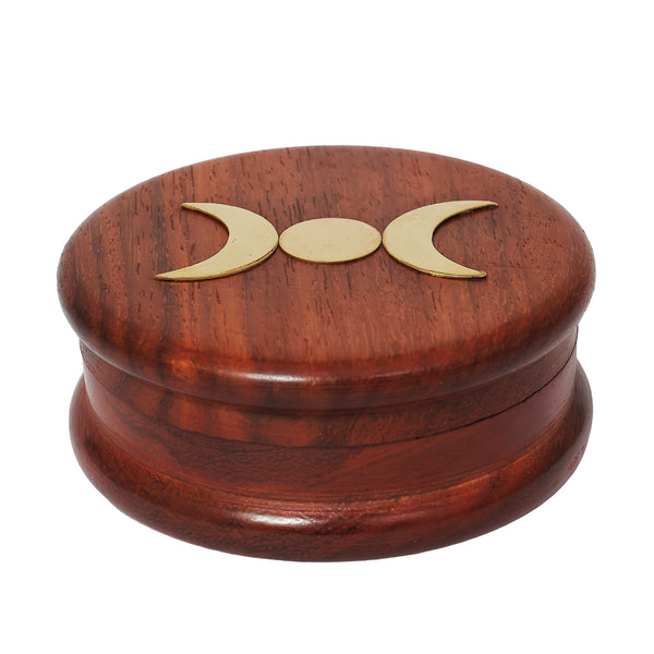 Wood Herbal Grinder - 3"