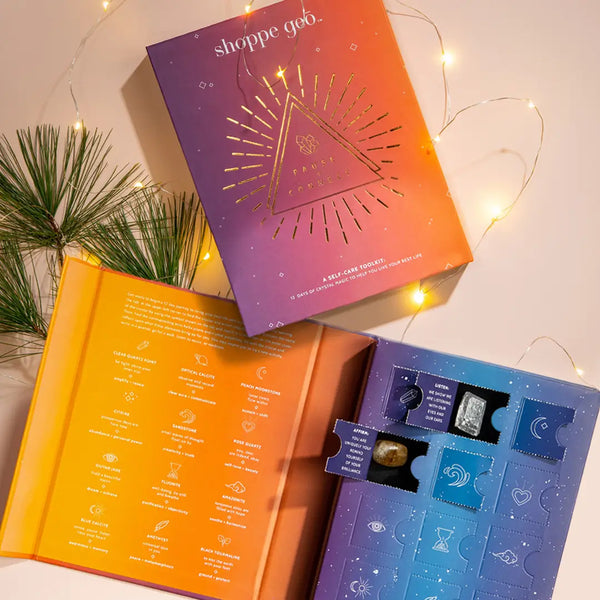 12 Day Self Care Crystal Toolkit Advent Style Countdown Box