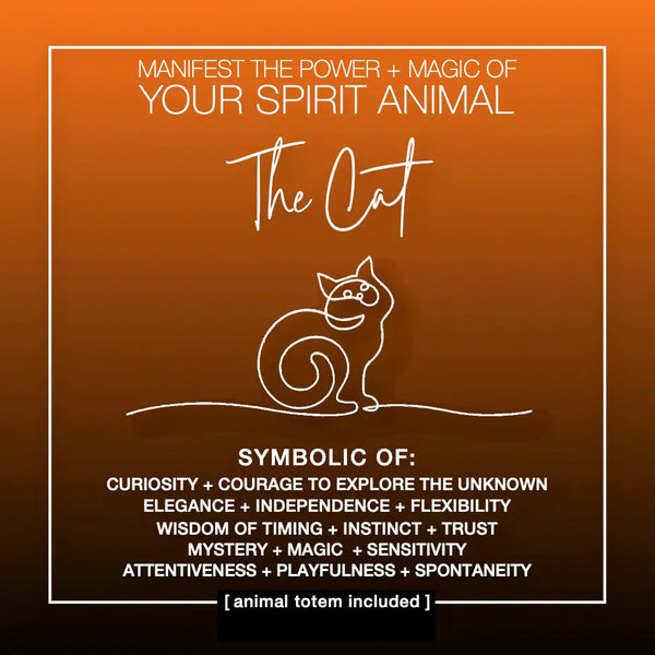 Manifest the Power + Magic of Your Spirit Animal the Cat