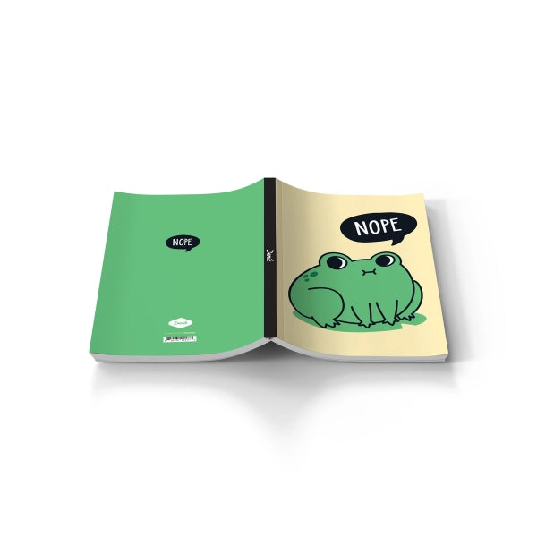 Nope Frog Soft Touch Classic Layflat Notebook