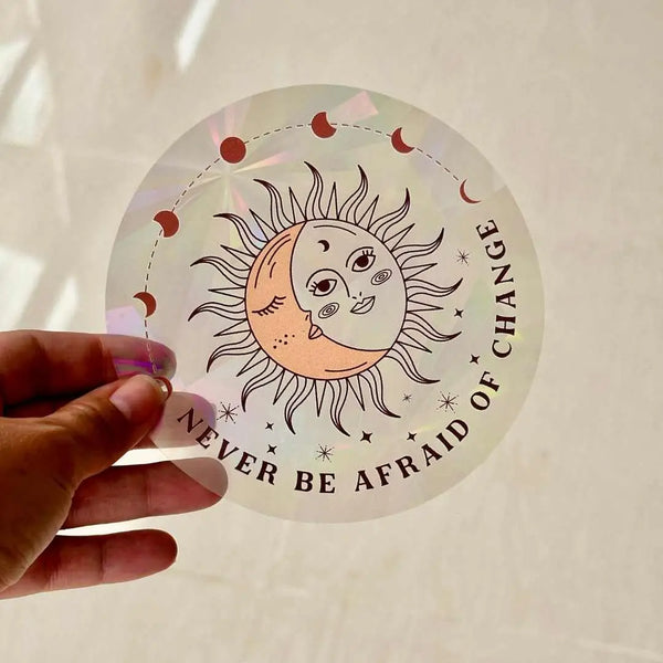 Sun&Moon Suncatcher Window Sticker