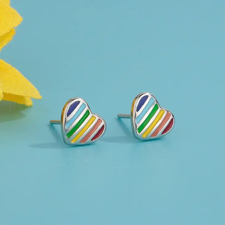 Rainbow LGBTQ Pride Earrings