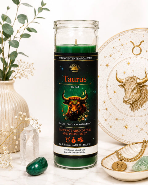 Zodiac Intention Candle: Taurus - The Bull