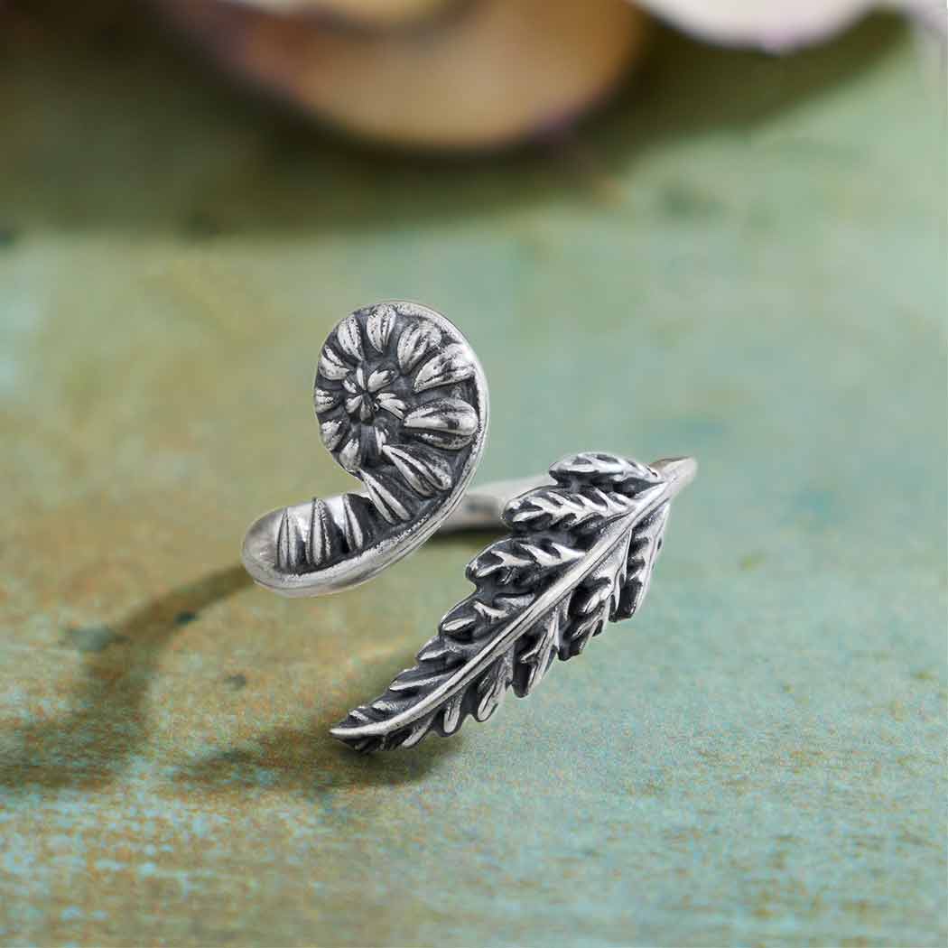 Adjustable Fern Ring