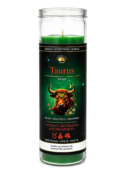Zodiac Intention Candle: Taurus - The Bull