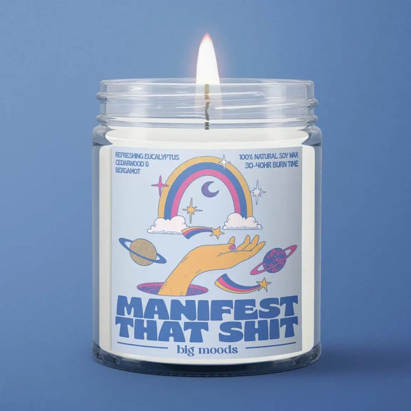 "Manifest That Shit"-5oz Soy Candle