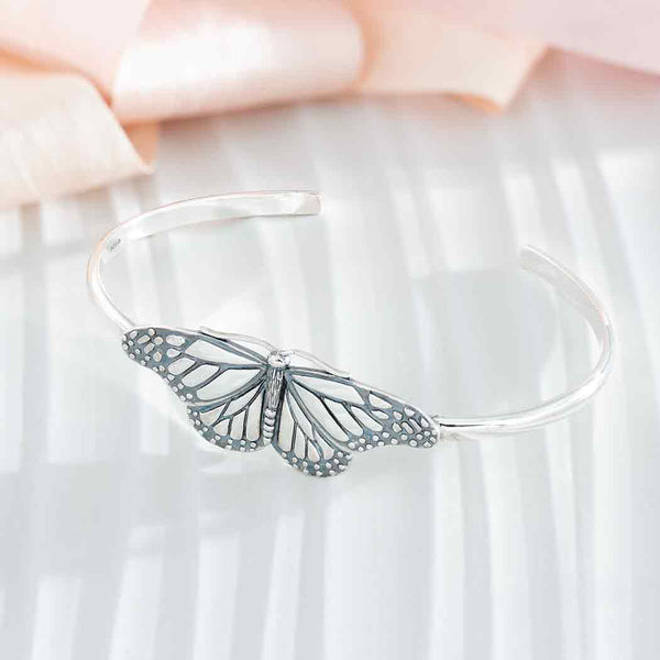 Monarch Butterfly Cuff Bracelet