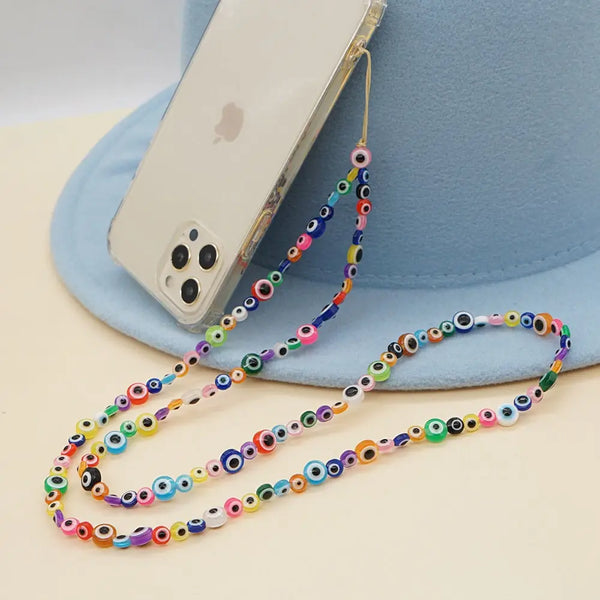 Evil Eye Phone Charm Strap