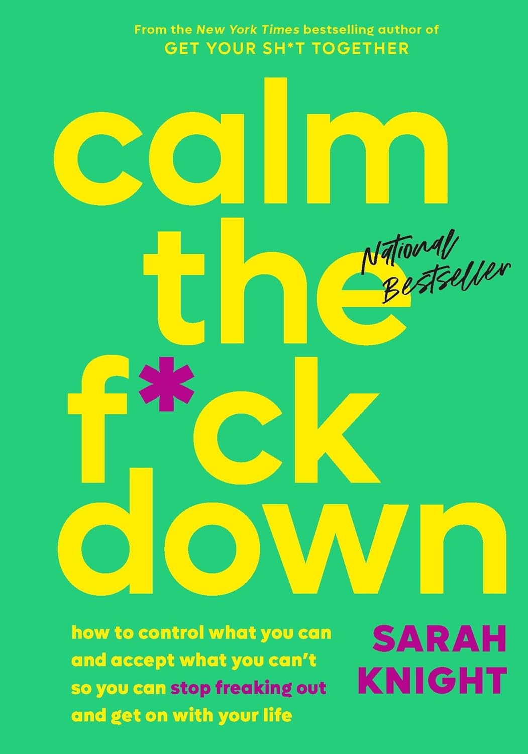 Calm the F*ck Down by Sarah Knight