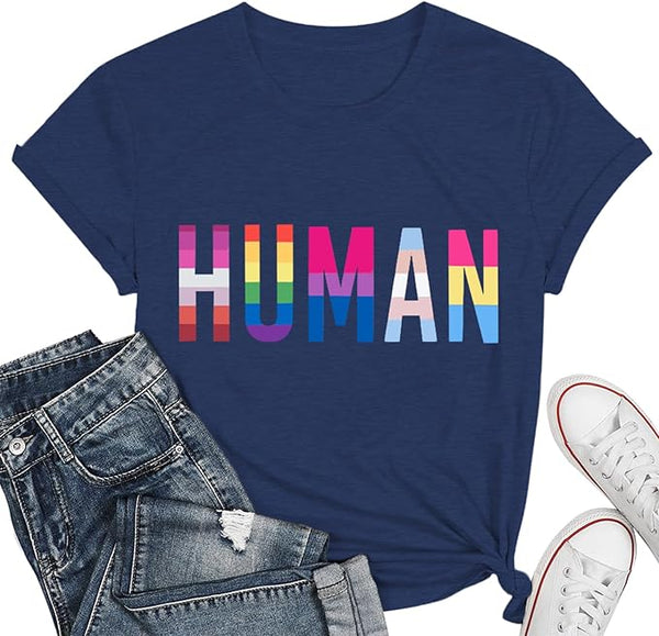 "HUMAN" Pride Shirt