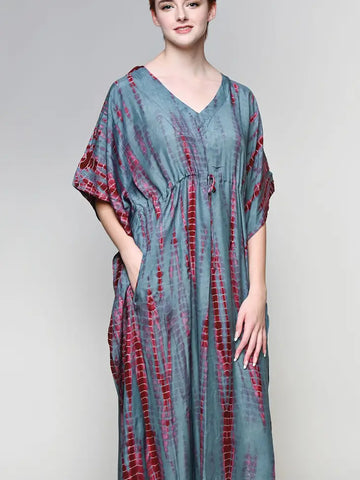 Shibori Caftans