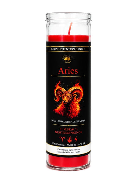 Zodiac Intention Candle: Aries - The Ram