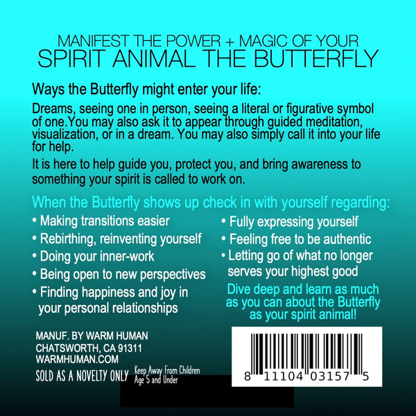 Manifest the Power + Magic of Your Spirit Animal Butterfly