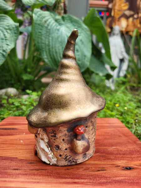 Gold Gnome by Liz Butler