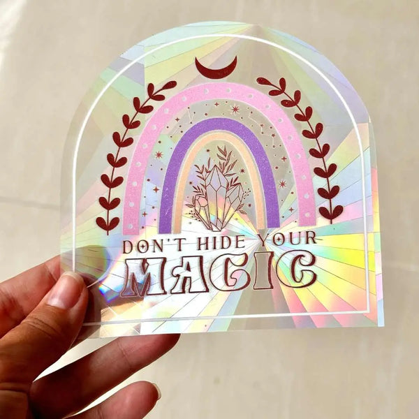 Crystal Magic Suncatcher Window Sticker