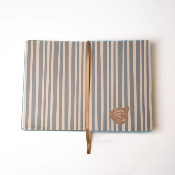 Daisy Frame Hardbound Embroidered Lay Flat Journal Notebook