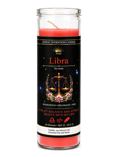 Zodiac Intention Candle: Libra - The Scales