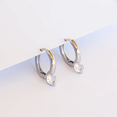 Classy Hoop Earrings - Stainless Steel Jewelry Gift
