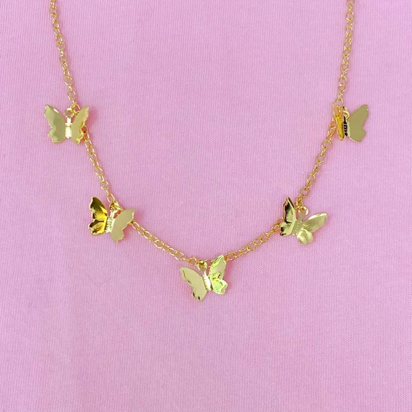 Butterfly Colony Necklace - Ellison + Young