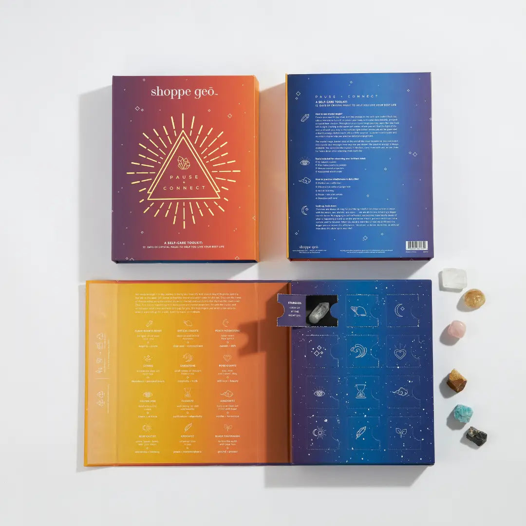 12 Day Self Care Crystal Toolkit Advent Style Countdown Box – The Pearl ...