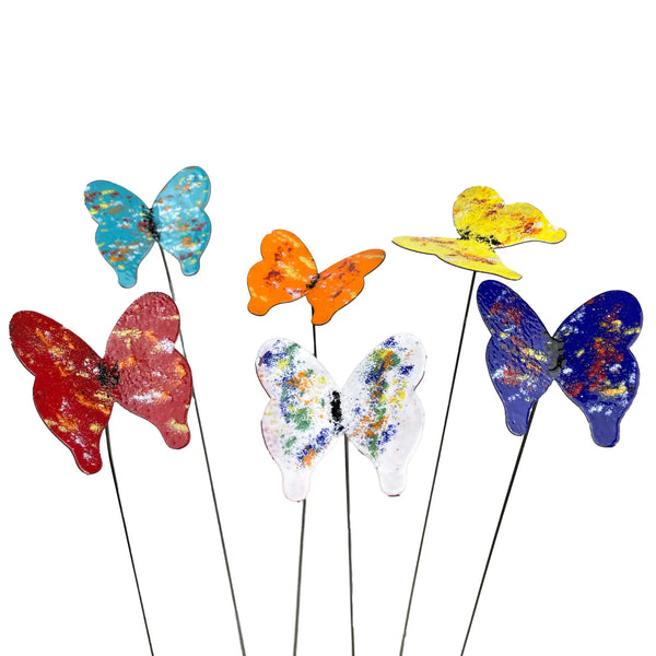 Medium, Copper Enamel Butterfly