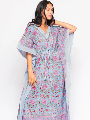 Anjali Block Print Caftan