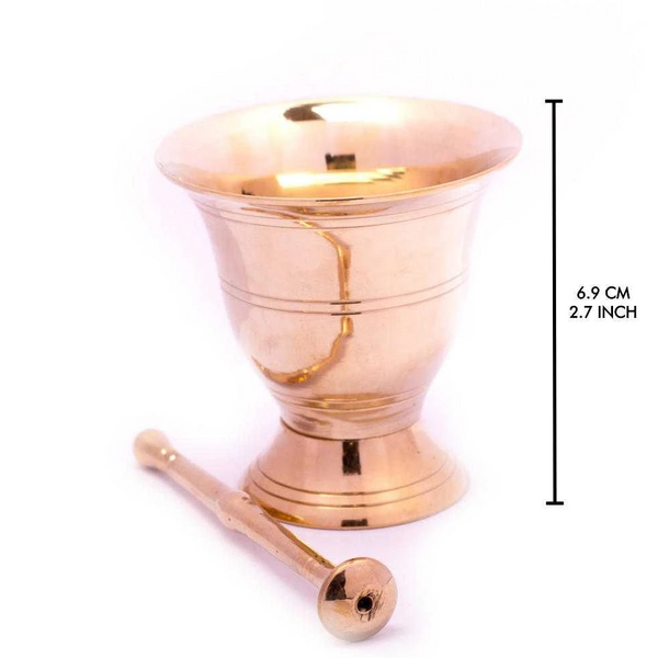 Brass Mortar & Pestle