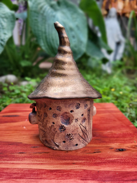 Gold Gnome by Liz Butler