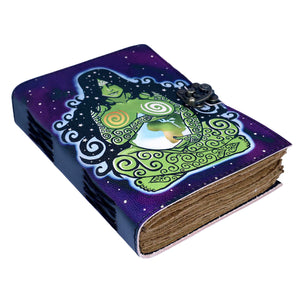 Mother Gaia Leather & Clasp Journal