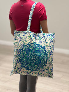 Cotton Tote Bag Lotus