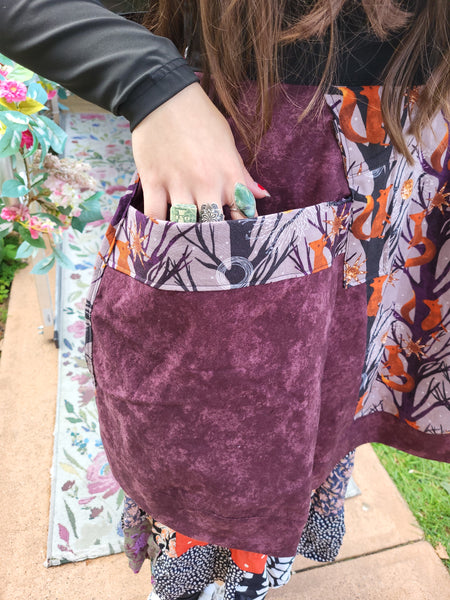 “What The Fox Says” - Full Apron by Mikaela Benner