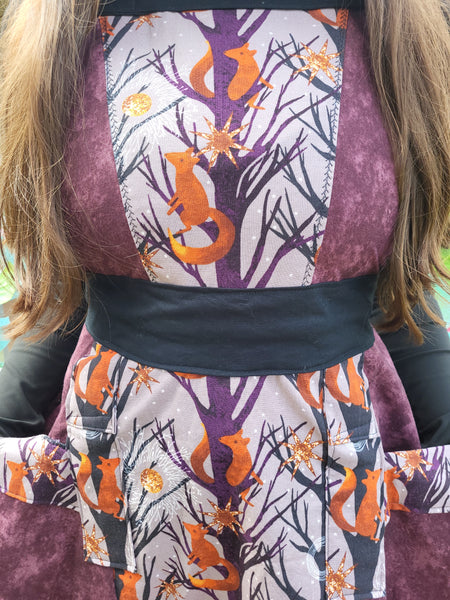 “What The Fox Says” - Full Apron by Mikaela Benner