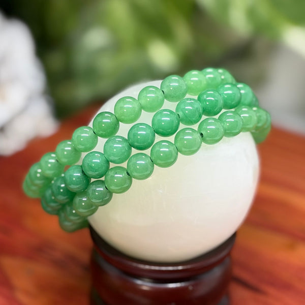 Green Aventurine Elastic Bracelet