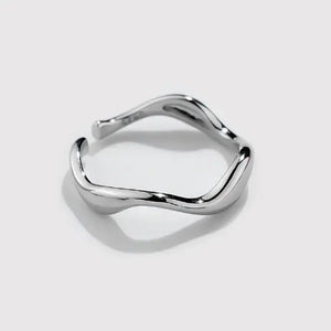 Infinity Wave Stackable Rings