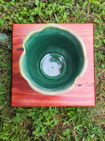 Ridged Utensil Holder by Liz Butler