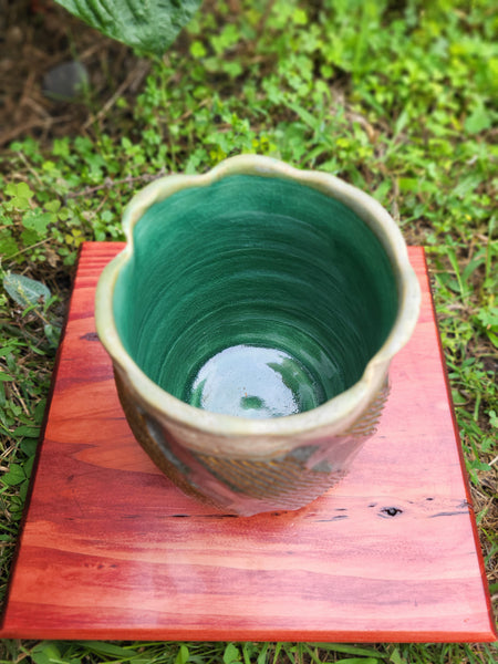 Ridged Utensil Holder by Liz Butler