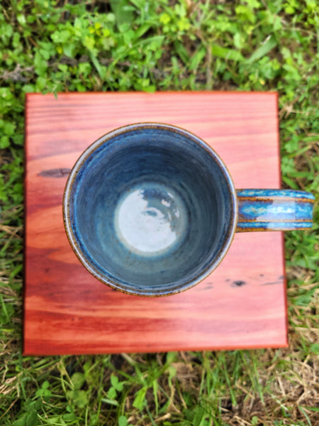 Moth and Moon Mug by Liz Butler