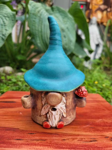 Blue Gnome by Liz Butler