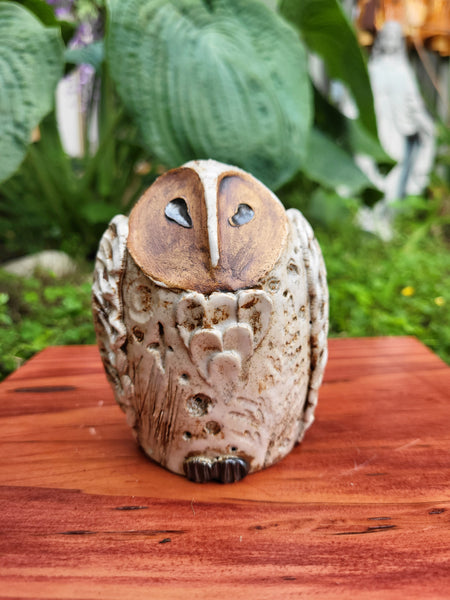 Owl Figurine by Liz Butler
