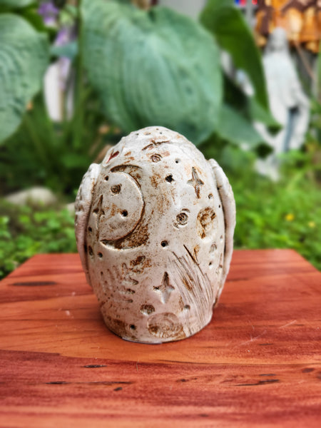Owl Figurine by Liz Butler