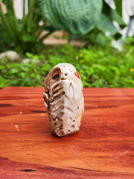 Small Owl Figurine by Liz Butler