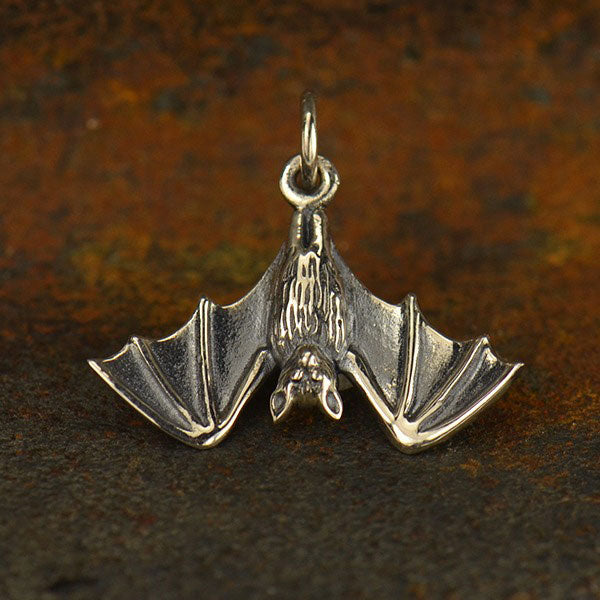 Sterling Silver Bat Charm