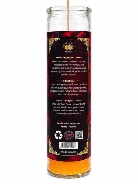 Samhain Spiritual Ritual Jar Candle