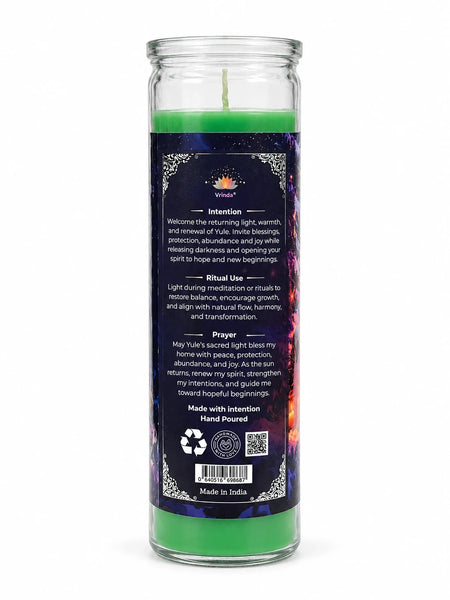 Yule Magic Spiritual Ritual Jar Candle