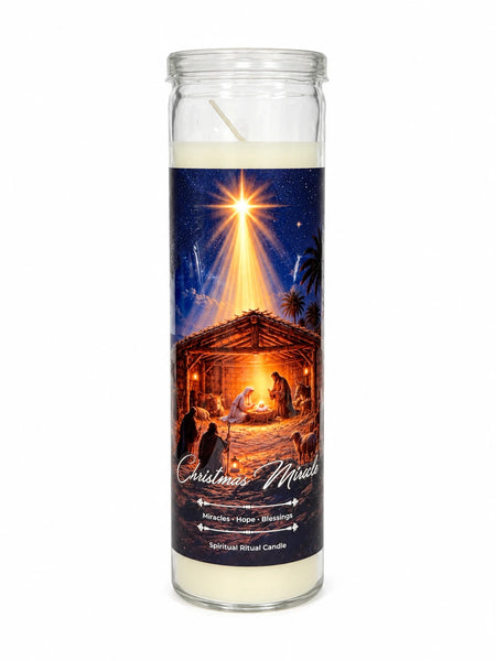 Christmas Miracle Spiritual Ritual Jar Candle